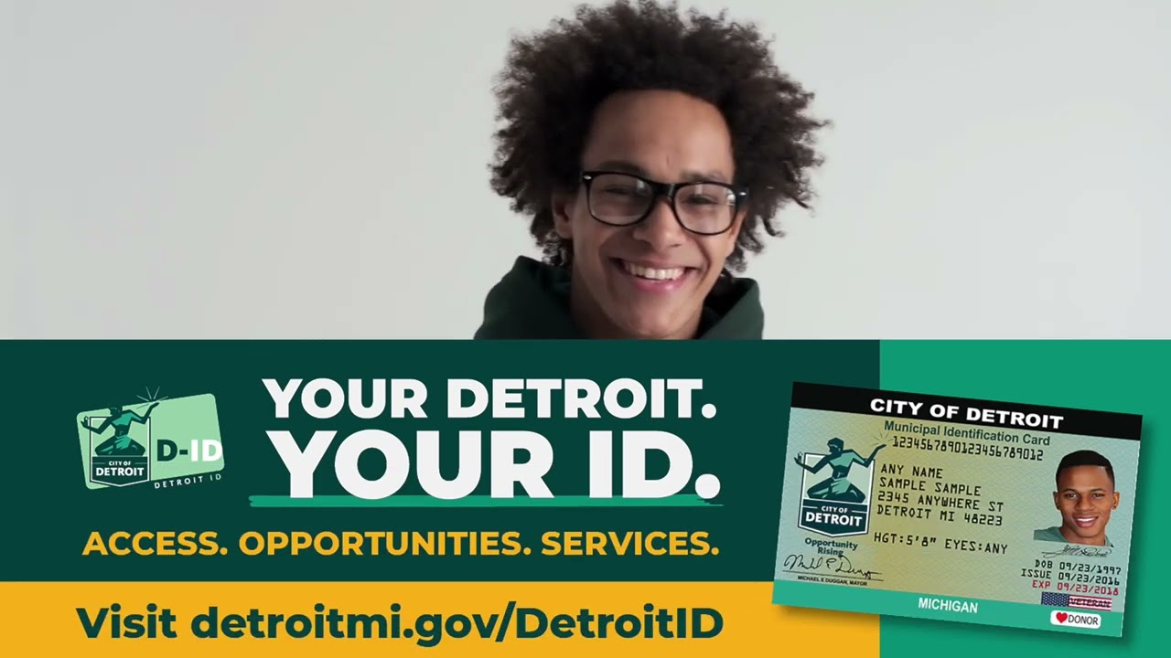 City Of Detroit Id Card